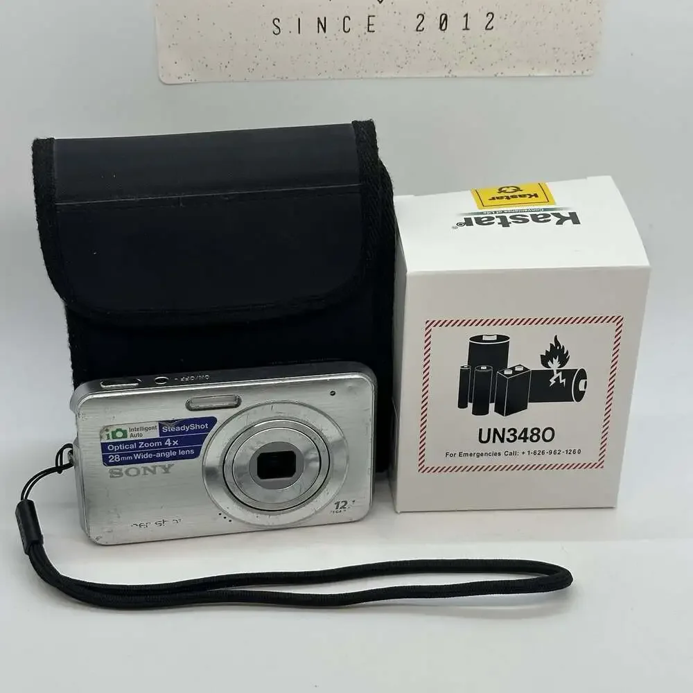 Sony Cyber-Shot DSC-W310 Digital Camera 12.1MP 4X Optical Zoom Lens Cover Sticks